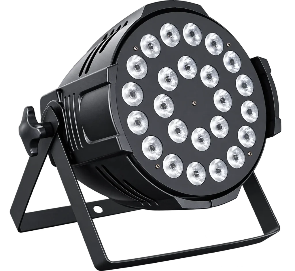 24-LED Full-Color PAR Light, 4/5/6-in-1