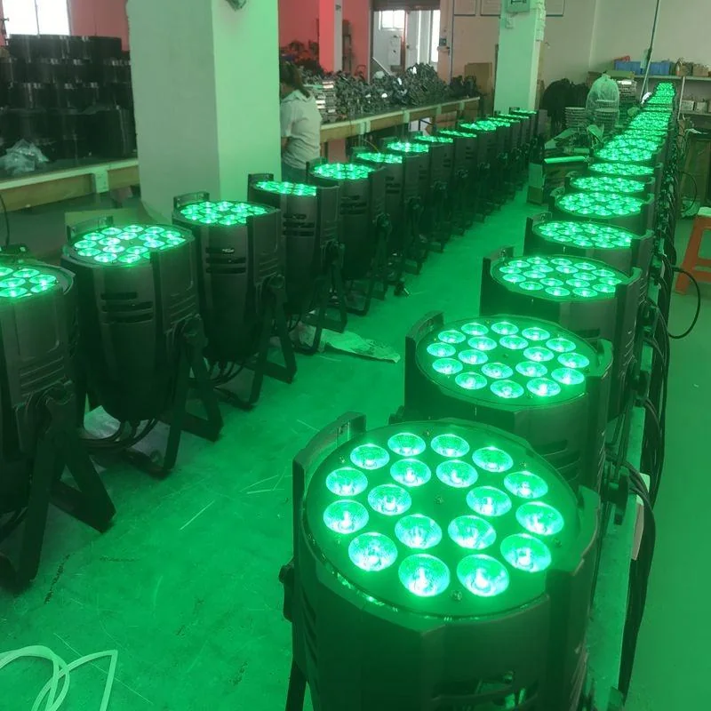 Green output from RG-411 LED PAR