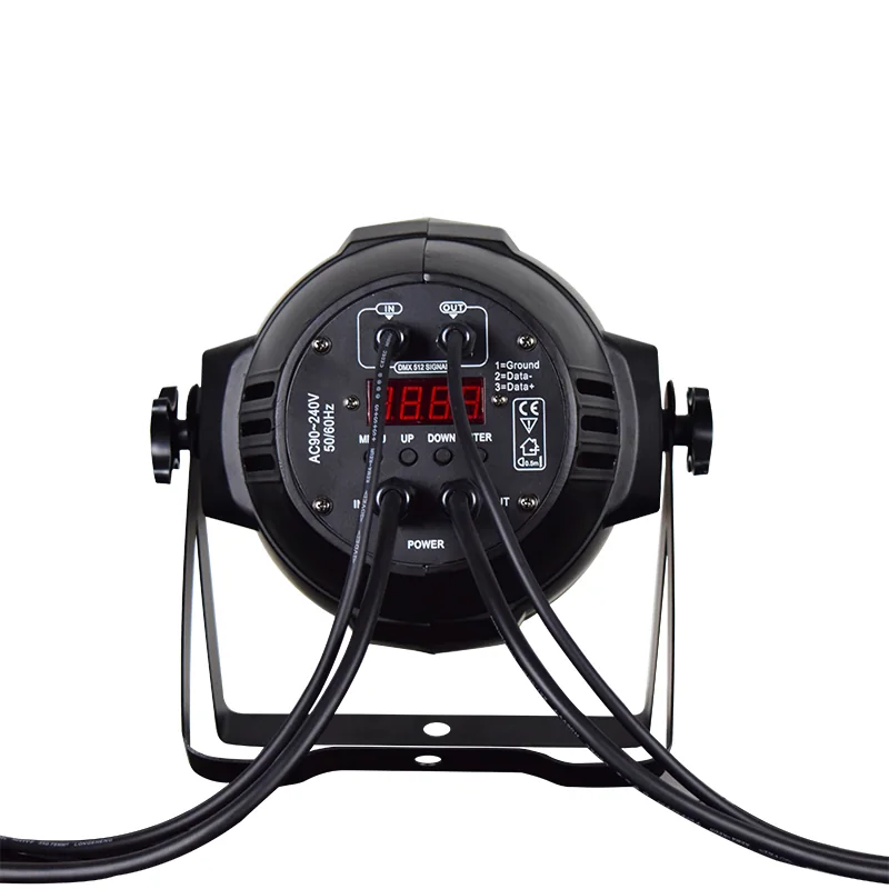 Rear control and cable view of RG-411 PAR