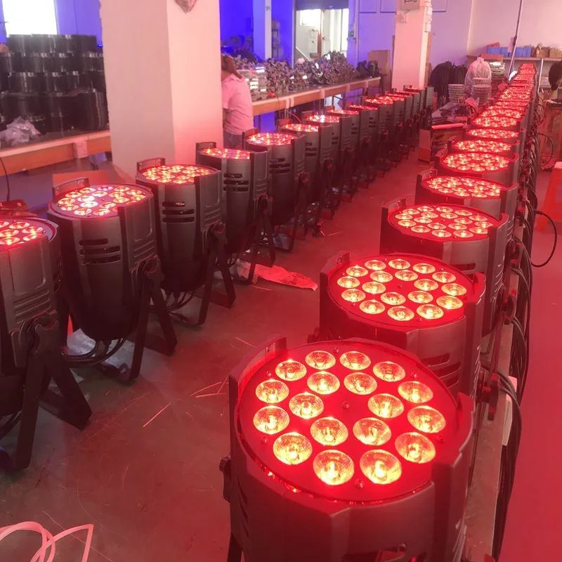 Red output from RG-411 LED PAR