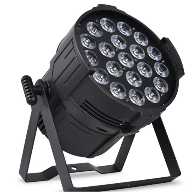 20/27-LED RGBW PAR Light — RG-411C 20-LED PAR light configuration with double bracket