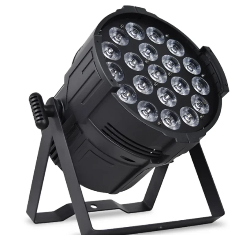 27-LED RGBW PAR Light — indoor LED PAR light with adjustable double bracket