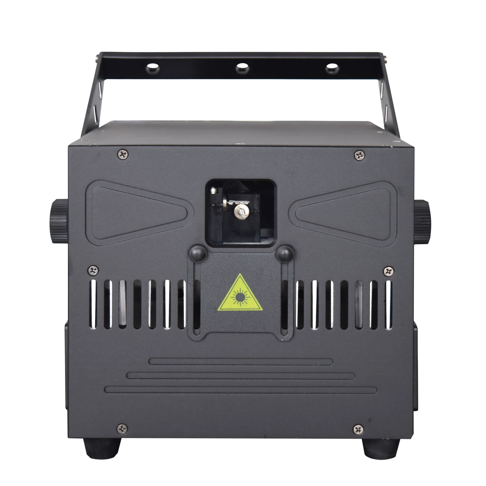 Front view of RGB animation laser projector