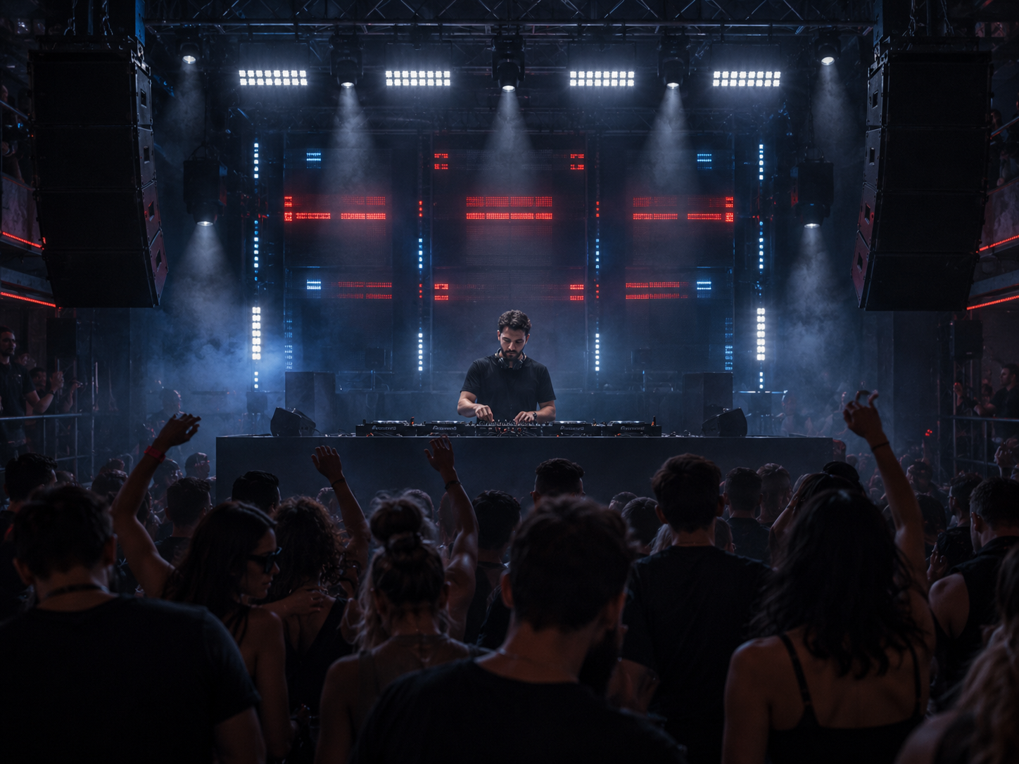 RGBW pixel strobe lights for clubs and DJ events