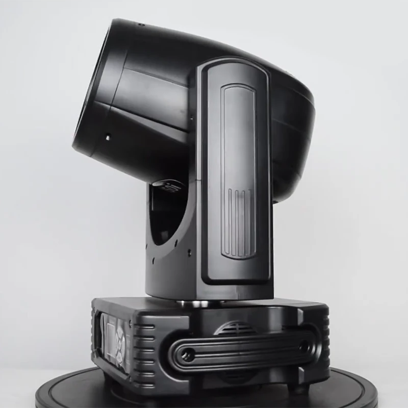 Side view showing the RG-250i head, yoke and carrying handle