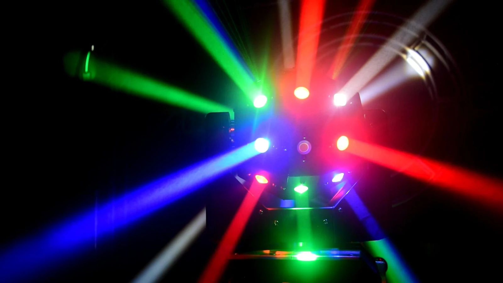 Second front demonstration of RG-274 colored beams