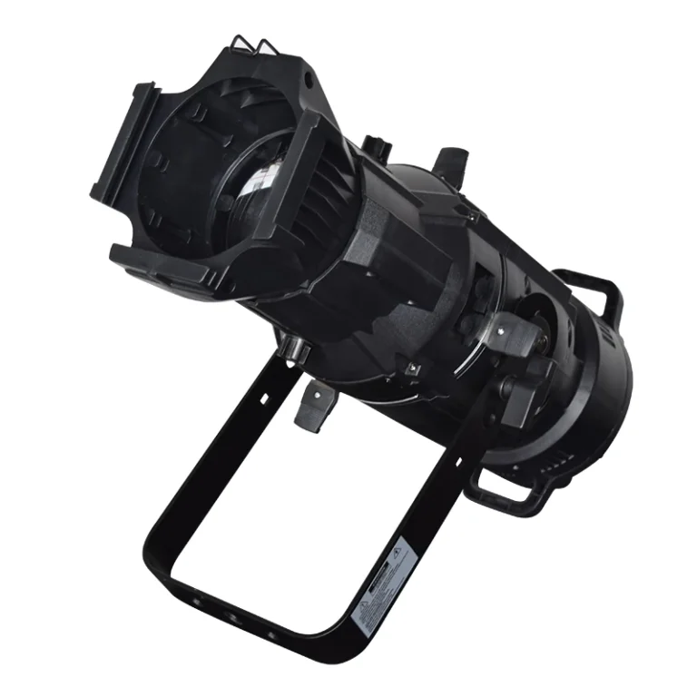 200W / 300W LED Profile Spot Light LED profile spot light showing the front lens and mounting yoke